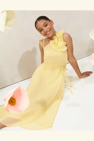 Lipsy London One Shoulder Corsage Occasion Dress (10-16yrs)10 år (140cm)