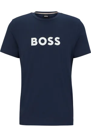 HUGO BOSS Large Logo Regular Fit 100% Cotton T-ShirtS