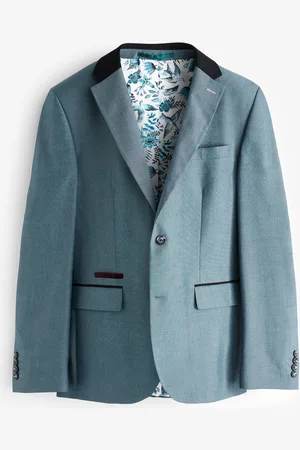 Next Slim Fit Trimmet Jakkesæt Jakke58 Regular (UK 48 R)