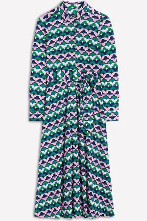 Boden Marcia Jersey Midi Skjortekjole40 R