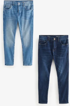 Next Classic Stretch Skinny Fit Jeans 2 Pack30W x 33L (30 L)