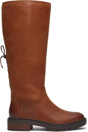 Timberland Brown Brimfield Tall Zip-Up Boots