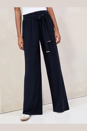 Lipsy London Jersey Wide Leg Tie Trousers34