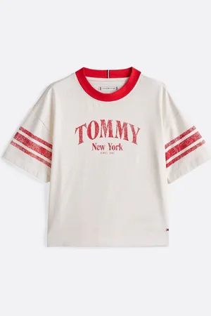 Tommy Hilfiger 100% Cotton Varsity Colourblock T-Shirt16 år (176cm)