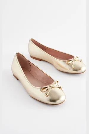 Next Forever Comfort Rund Toe Læder Ballerina Sko