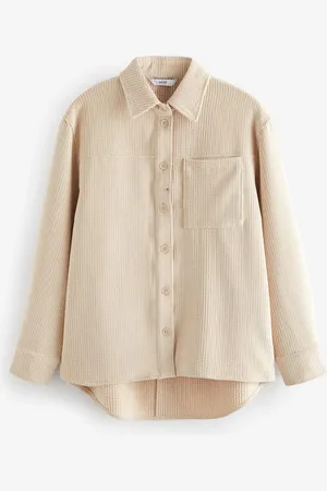 Next Langærmet Corduroy Shacket44