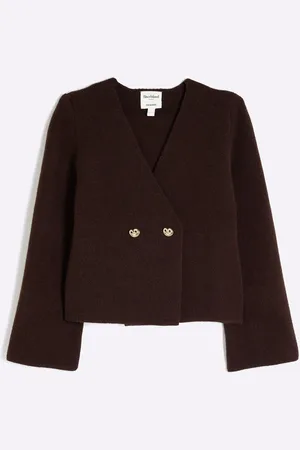 River Island Asymetric Two Button Cardiganlarge