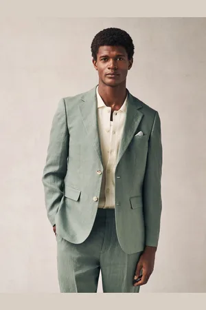 Next Slim Fit Hør Jakkesæt Jakke42s