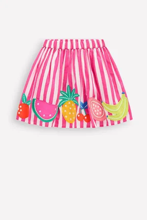 Boden Appliqué 100% Cotton Skirt146152cm