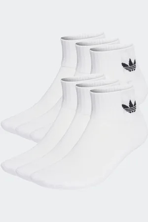adidas Mid Ankle Socks 3 PackUK 4.5 - 5.5