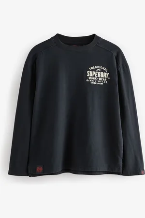 Superdry Long Sleeve Workwear Printed T-Shirt128134cm