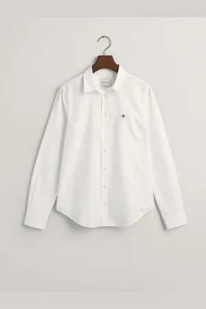 GANT Fitted Stræk Oxford skjorte42