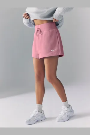 Nike Sportstøj Phoenix Fleece Høj talje Løs Shortssmall