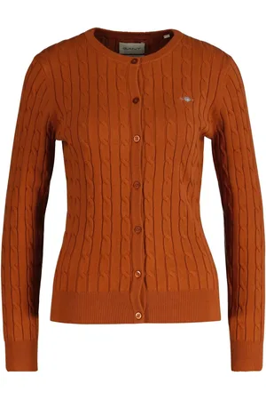 GANT Cotton Cable Cardiganlarge
