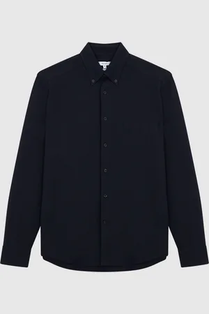 Reiss Greenwich Slim Fit Button-Down Krave Cotton Oxford SkjorterXS