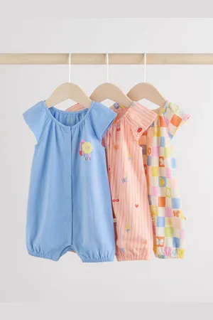 Next Baby Jersey Romper 3 Pakke5662cm