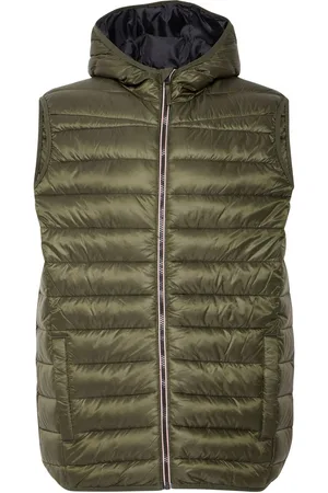 Blend Coat Hooded GiletXL