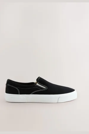 Next Slip On Canvas Shoes