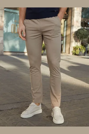 Threadbare Cotton Slim Fit Chino Trousers With Stretch36