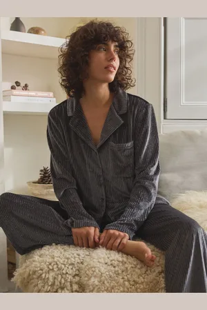 Next Velour Button Through Pyjamas52