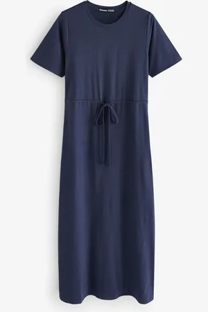Threadbare Ruched Waist Jersey Midi Kjole44