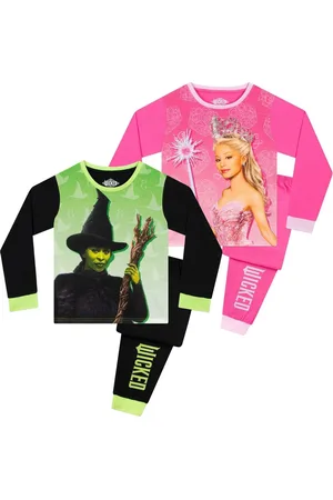 Character Wicked Elphaba And Glinda Pyjamas 2 Pack116122cm