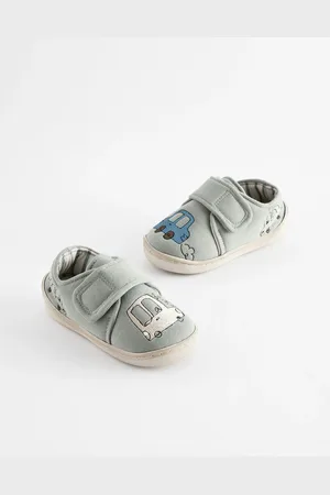 Next Hjemmesko med velcro-lukning