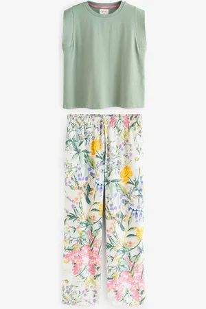 Next 100% Bomuld Hætteærmer Pyjamas2XL Reg