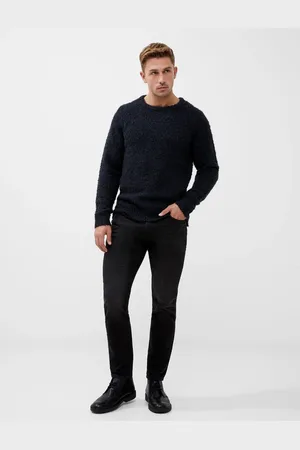 French Connection Twisted Boucle Crew Neck JumperL