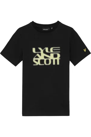 Lyle & Scott Formation Blur Graphic 100% Cotton T-Shirt152158cm