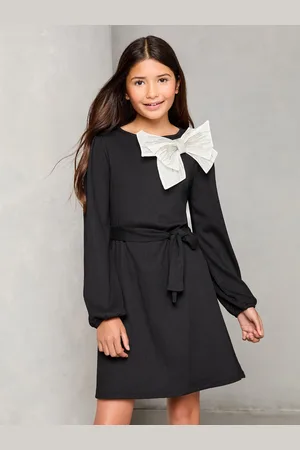 Lipsy London Jersey Bow Detail Dress (5-16yrs) (5-16yrs)16 år (176cm)