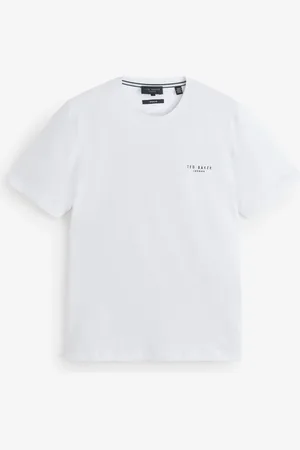 Ted Baker Tebars-SS Branded Script 100% Cotton T-ShirtStor