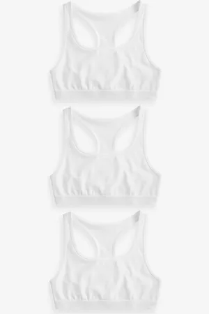 Next Racer Back Crop Top 3 -pakke (5-16år)5 - 6 år (110 - 116cm)