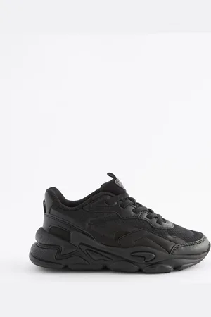 Next Elastic Lace School Trainers