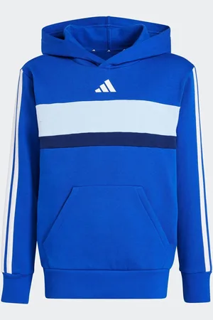 adidas 3 Stripe Tibero Fleece Hoodie158164cm