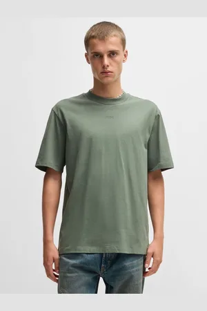HUGO BOSS Relaxed Fit 100% Cotton T-Shirt With Logo PrintXL