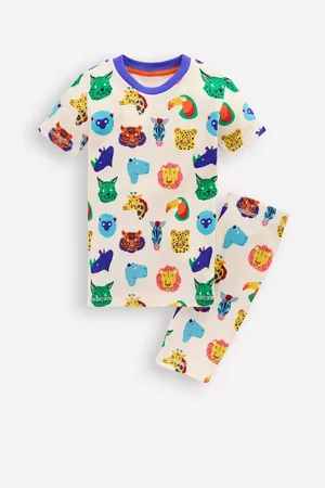 Boden 100% Cotton Snug Short John Glow Pyjamas146152cm