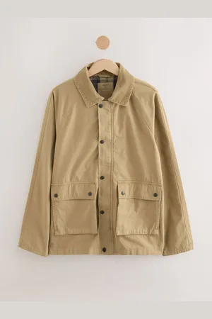 Next 100% Bomuld Fløjl Collar Field JakkeMiddel