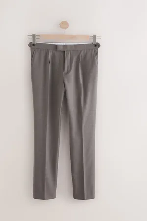 Next Wool Rich Textured Formal Trousers36r