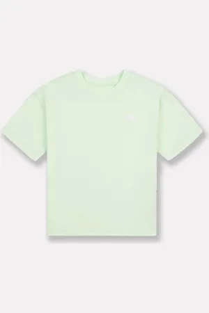 New Balance Small Girls Logo 100% Cotton T-Shirt8 - 9 år (128 - 134cm)