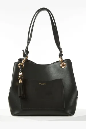 Luella Grey Sienna Hobo Tote Black Bagen