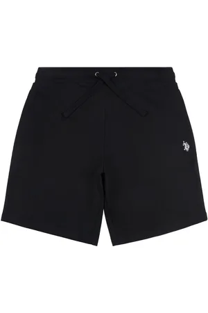 U.S. Polo Assn. U. S. Polo Assn. Mens Classic Fit Double Horsemen 100% Cotton Sweat ShortsXL