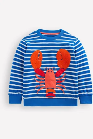 Boden Fun Towelling Sweatshirt116122cm