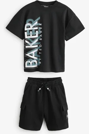 Ted Baker Graphic T-Shirt and Cargo Shorts Set128134cm