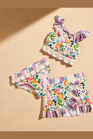River Island Girls Bikini Skirt Set8086cm