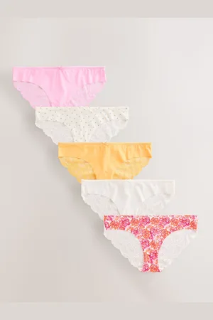 Next Ingen VPL Lace Back Briefs 5 Pakke42