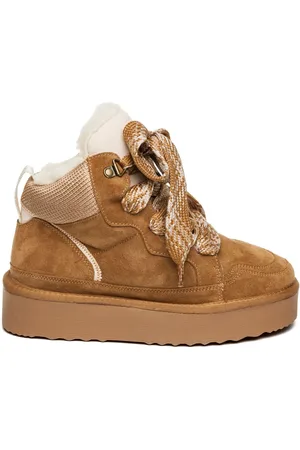 Steve Madden Paci Brown Trainers