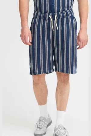 Blend Textured Striped Shortslarge