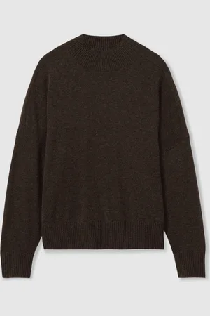 Reiss Alicia Wool Blend Funnel Neck JumperXL