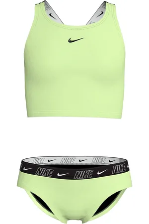 Nike Logo Tape Midkini Bikini Sæt med kryds bagpå146152cm